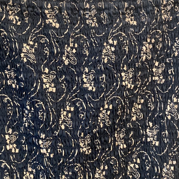 J. Crew like new, smocked top midi dress with balloon sleeves - Picture 3 of 7